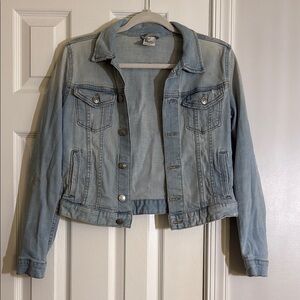 H&M Classic Light Blue Jean Jacket